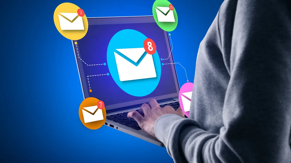 Dizüstü bilgisayarda e-posta kontrolü