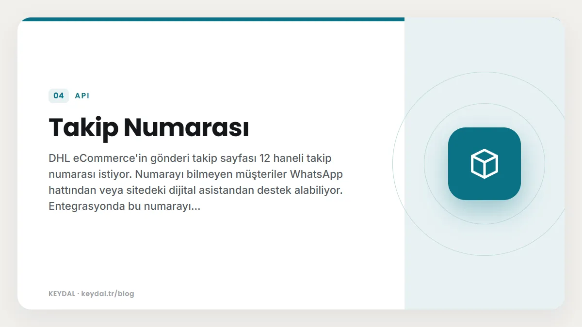 Takip Numarası